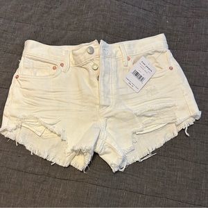 Free People jean shorts
